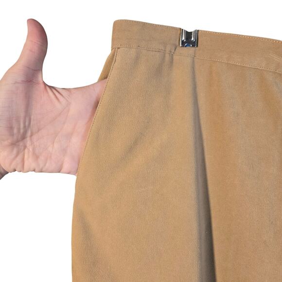 Alfred Dunner 18 Light Brown/Tan/Khaki Pull On Pants/Trousers [0461] - Picture 4 of 8